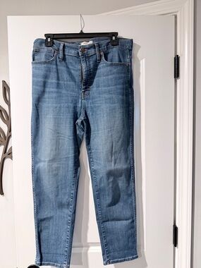 Madewell Light Blue Straight-Leg Women's Jeans